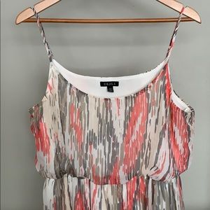 Pink long maxi dress